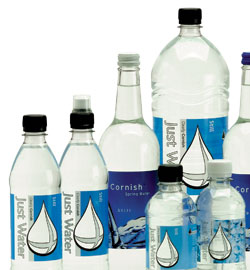 Image of the range of bottles available